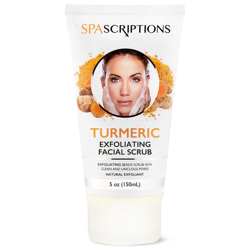 Face Exfoliating Scrub with Turmeric - Face Wash - 5 Oz