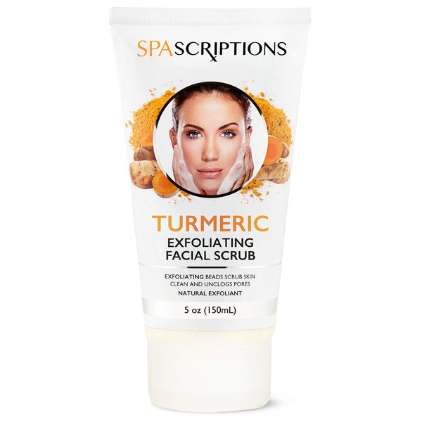 Face Exfoliating Scrub with Turmeric - Face Wash - 5 Oz