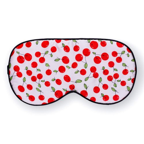 Maxfeel 100% Pure Silk Eye Mask Sleep Eye Mask Eye Cover Eyeshade Sleeping Eye Mask Printed Colors (#18)