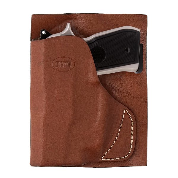 Hunter Company | Pocket Holster | Fits Beretta/Jennings/Ruger/Taurus | Holsters for Concealed Carry | Gun Holster | Made in America | Chestnut Tan