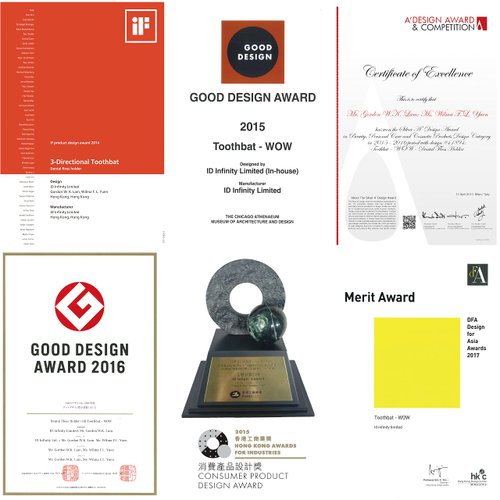 idi Toothbat - Childers Adult Dental Floss Holder-(Green/Blue/Red)-Patented Design Awards Winning Product, Easy, Comfort & Effective, Works Perfectly with Reach Waxed Nylon Floss