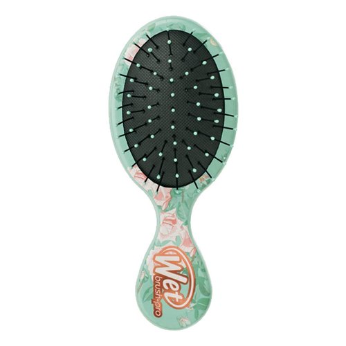 Wet Brush Hair Brush Bridal Mini Detangler, Bride Squad Print, Mini Detangler Brush for Women, Smaller, Cuter and Perfect for Life on the Go, Protects Against Split Ends and Breakage -Bride Tribe