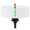 HLOFIZI 6-1/4 Inch Hole Saw 6.25 in. Bi-Metal Hole Saw for Metal Sheet Wood Plastic, White