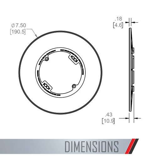 BELL PRCF57550BZ Ceiling Fan Electrical Box, Bronze, 4.75 in.