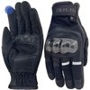 ZLUXURQ Mens Motorcycle Leather Gloves with Hard Knuckle Protected Lightweight and Comfortable