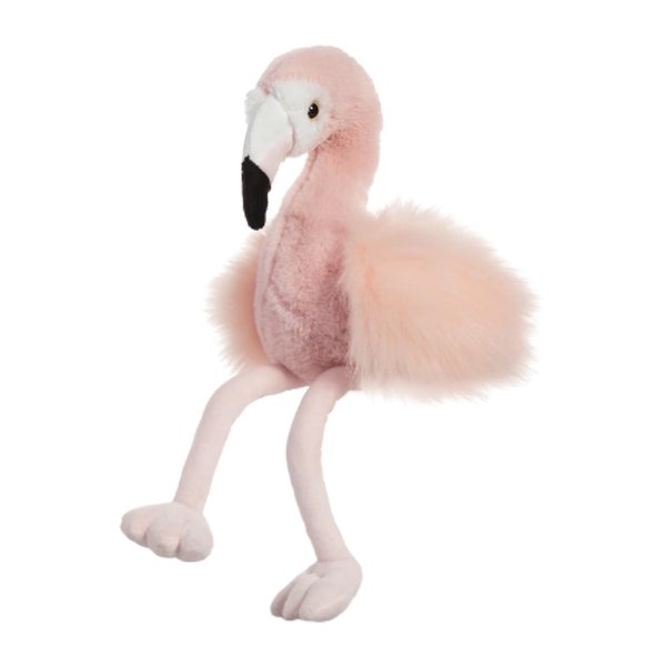 Apricot Lamb Toys Plush Flamingo Stuffed Animal Soft Cuddly Perfect for Girls Boys (Pink Flamingo, 8 Inches)