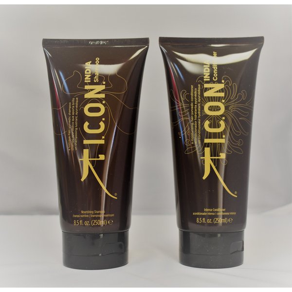 K.I.C.O.N. India Shampoo & Conditioner 8.5 fl oz DUO