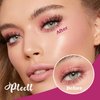 Brown Lashes Natural Look False Eyelashes Faux Mink 6D Wispy Fluffy Eye Lashes DD Curl Fake Eyelashes 9 Pairs Pack