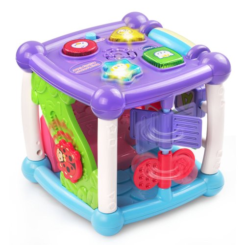 VTech Busy Learners Activity Cube, Purple