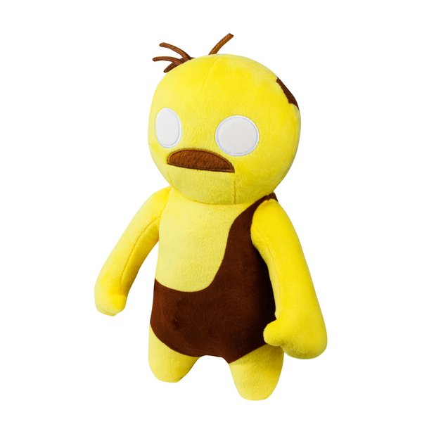 P.M.I. Gang Beasts Plush Buddies - Yellow Wrestler - 12 Inch Plush Toys - Great Gift for Boys and Girls - Huggable Plush Toys for Kids - Official Gang Beasts Plush Toys