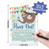 25 Sloth Birthday Invitations For Boys Birthday Invites For Girls - Kids Birthday Invitations Girl Birthday Party Invitations For Boys, Boys Birthday Invitations Kids Party Invitations For Girls