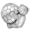 Metal Piggy Bank Little Bear with Football Money Box Saving Pot Piggy Bank Home Decor Kids
