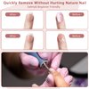 WLLHYF Nail Drill Bits, Ball Shape Nail Cleaner Professional Stainless steel Cuticle Clean Nail Salon Supply Shape Remove Tools for Dead Skin Nail Gel Nails Polishing