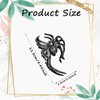 FRUZJAY Black Spider Hair Clips Halloween Hair Claw Clips Metal Spider Hair Jaw Clamps Punk Hair Clamp Y2K-Style Hair Accessories Gothic Hair Barrettes Cute Spider Halloween Hair Decoration for Women