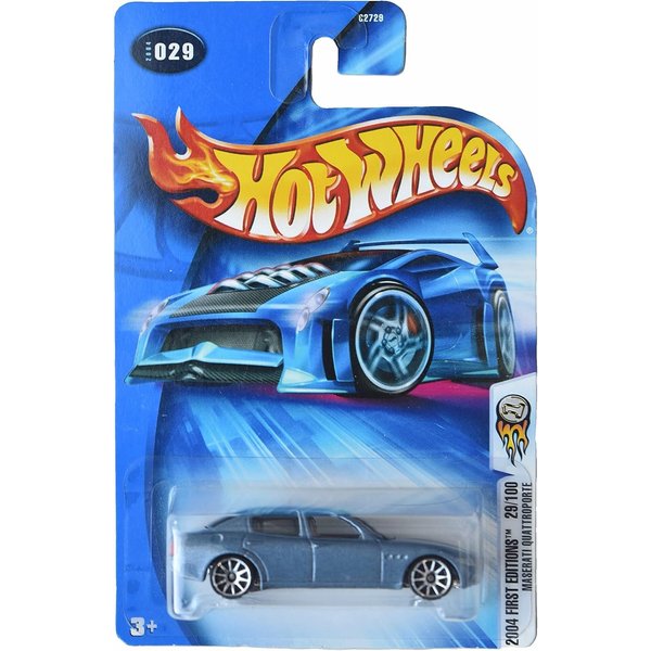 Hot Wheels Maserati Quattroporte, 2004 First Edition 29/100