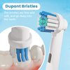 16 Pcs Replacement Toothbrush Heads Compatible with Oral B Braun Cross Clean, Professional Electric Toothbrush Brush Heads Refills for Oral-B Action Pro 500/750/1000/1500/3000/3757/5000/7000/7500/8000