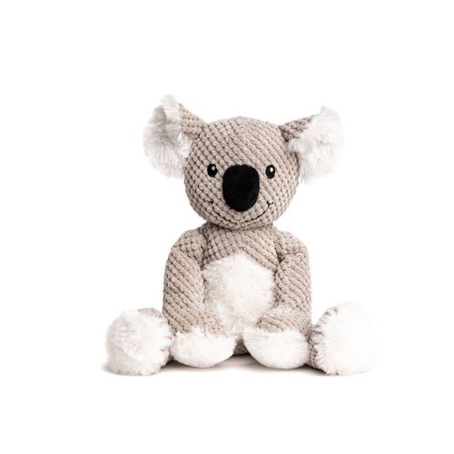 fabdog Floppies Plush Dog Toy - Cute & Durable Squeaky Dog Toys - Best Squeak Toy for Puppies and All Breeds | Ideal Pet Gift| Small Koala