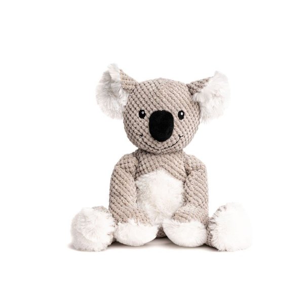 fabdog Floppies Plush Dog Toy - Cute & Durable Squeaky Dog Toys - Best Squeak Toy for Puppies and All Breeds | Ideal Pet Gift| Small Koala