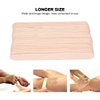 Hair Removal Hard Wax Beans 50pcs Wooden Wax Spatula Tongue Depressor Disposable Facial Mask Hair Remove Cream Applicator Wax Spatula Tongue Depressor Disposable Stick Underarms Back and Chest
