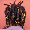 40 Pcs Hair Clips for Braids Locs Hair Jewelry Braids Hair Clips Gold Hair Accessories for Braids Hair Beads African Style Butterfly DIY Hair Jewelry Pendant Hair Charms Decoration for Braiding