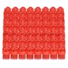CALIFORNIA CADE ELECTRONIC Finger Lights-50Pcs for Kids Adult Party Favors Party Supplies for Holiday Light up Toys - LED Rave Laser Assorted Toys for Holiday (Red)