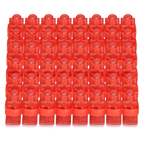 CALIFORNIA CADE ELECTRONIC Finger Lights-50Pcs for Kids Adult Party Favors Party Supplies for Holiday Light up Toys - LED Rave Laser Assorted Toys for Holiday (Red)