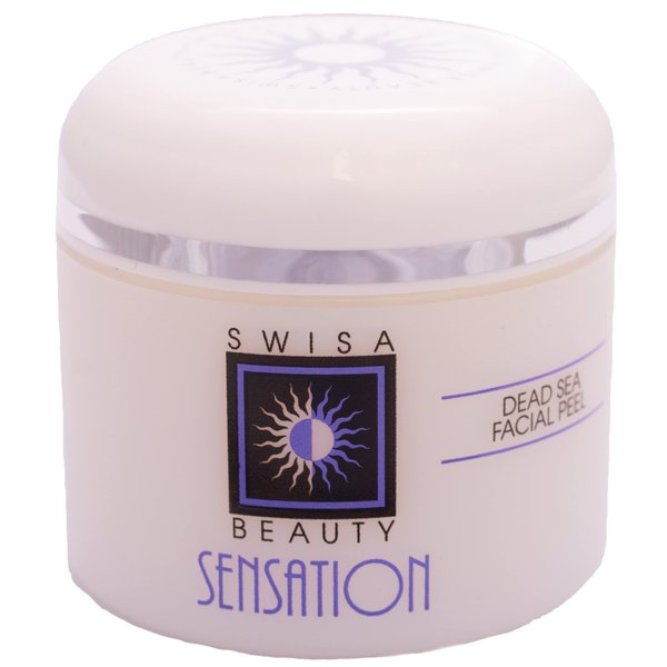 Swisa Beauty Dead Sea Facial Peel - Spa-Quality Facial Peel - Softens and Enhances Skin Tone While Peeling The Skin Efficiently and Effortlessly.