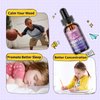 Kids Magnesium Liquid Drops-Magnesium Glycinate Liquid for Kids Supplement-w/L-theanine, Omega-3, Vitamin B6, D3 - for Sleep, Relaxation, Brain, Bones - Mixed Berry Flavor, 4 Fl Oz