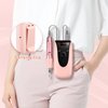 Rechargeable Professional Nail Drill Machine - Madenia 35000 RPM Portable Electric Nail File E File for Acrylic Gel Nails, Manicure Pedicure Polishing Tools with Display Screen, Pink