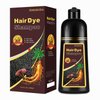 Hair Dye Shampoo 3 in 1, Dark Brown Hair Dye 16.9 FL Oz, Dark Brown Hair Shampoo, Semi-Permanent Hair Dye Shampoo, Lasts 30 Days Hair Color Shampoo (Dark Brown)