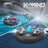 AIROKA 3 in 1 Sea Land and Air 360° Rolling Waterproof RC Drone, Four Axis Aircraft High Speed Drift Cars RC Foam Boat Toys,for Beginners and Gift to Boys and Girls(red)