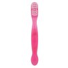 False Teeth Brush, Teeth Cleaning for Elderly, Portable Plaque, Dirt Removal, Denture Gift Home, Travel, Dental Manual Brushes fixodent pro(Pink)
