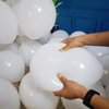 300 pack White Balloons, 12 Inch White Latex Balloons for Party Supplies and Decorations