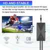 TV Antenna Amplifier, Digital Antenna Signal Booster, High Gain Powerful Antennas Booster for TV Antennas Indoor Outdoor, Adjustable Reception Range, Clear Up Pixelated Amplifier, USB Power (BLK20)