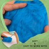 WONVOC Felting Wool, 12 Colors Wool Roving for Needle Felting, 4.23 oz Needle Felting Wool, Wool Roving, Needle Felting Wool Set, Easy to Work, for Needle Felting DIY Wool Crafts, Green