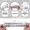24 Pieces Disco Ball Hair Scrunchies Sequin Sparkly Hair Accessories for Women Silver Metallic Mirror Hair Bands Ties with Drawstring Bags for Disco Bachelorette Bridal Shower Party Favors
