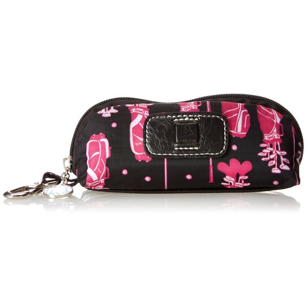 Sydney Love Fuchsia Three Golf Ball Holder, Multi