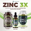 GANNON MED Chelated Zinc 50mg Immune Garden Vitamin C 800mg Zinc Supplements Echinacea 600mg per Tablet - Immunity + Skin + Reproductive Health Minerals - Zinc Chelate Immune Booster for Kids & Adults