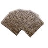 N'icePackaging 50 Qty 5" x 7" Cheetah Leopard Print Flat Plain Paper Gift Bags or Patterned Decorative Bags for candy, cookies, merchandise, pens, Party favors, showers, holidays, events and gifts