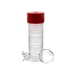 OnFireGuy Coin Capsule Storage Tube & 20 Air-Tite A19 Direct Fit Coin Holders for US Penny/Cent (Red Cap Lid)