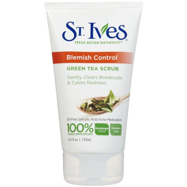 Blemish Control Green Tea Scrub by St. Ives, 4.5 Ounce