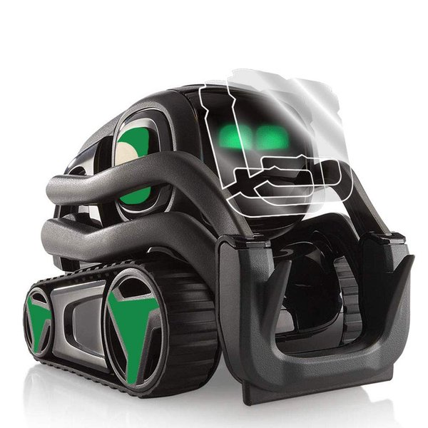 IPG for Vector Robot Face Screen Guard Decoration KIT Include Wheels&Body Set 7 Units Decals+2 Units Screen Protector (Green)