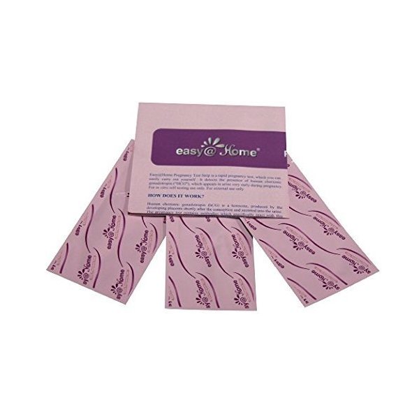 Easy@Home Pregnancy (HCG) Urine Test Strips Kit, FSA Eligible, Powered by Premom Ovulation Predictor iOS and Android APP, 20 Pack