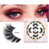 DYSILK Eyelashes False Lashes - Mink Lashes Fluffy 7 Pairs Lashes Natural Look 6D Fake Eyelashes Cat Eye Lashes Wispy Eyelashes Fluffy Lashes Reusable Lashes Pack Pestañas Postizas Naturales |001