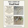 WoodUBend Pack of Two Petite Braid Trims TR731.1 Heat Bendable & Flexible Wood Trims - DIY Craft, Furniture & Home Decor - Easy to Apply & Paint - Versatile, Reusable & Durable