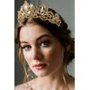 Gold Princess Crown and Tiaras for Women Girls Birthday Baroque Queen Crowns Diamond Crystal Rhinestone Tiara Halloween Cosplay Costumes Headband for Bride Bridal Wedding Party Prom Hair