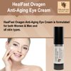 HealFast The Original Ovagen Anti-wrinkle Eye Cream with Retinol (.5 Oz) | Smooth Fine Lines and Hyaluronic Acid to Brighten Dark Circles and De-Puff Bags Skincare