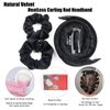 Heat Less Curling Rod Headband Hair Curlers to Sleep in Heat Less Curls Overnight Curls Heatless Curling Set No Heat Hair Curlers for Blowout Long Hair