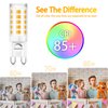 winshine 10 Pack Dimmable G9 LED Light Bulb 2700K Soft White, 4W (40Watt Halogen Replacement) G9 Base Chandelier Light Bulb, T4 Shape G9 Bi Pin Base, CRI85 120V 360°