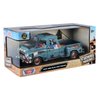 Motormax 1955 GMC Blue Chip Pickup Weathered Treasueres Barn Find 1/24 Scale Diecast Model Car 79071 All Star Toys Edition